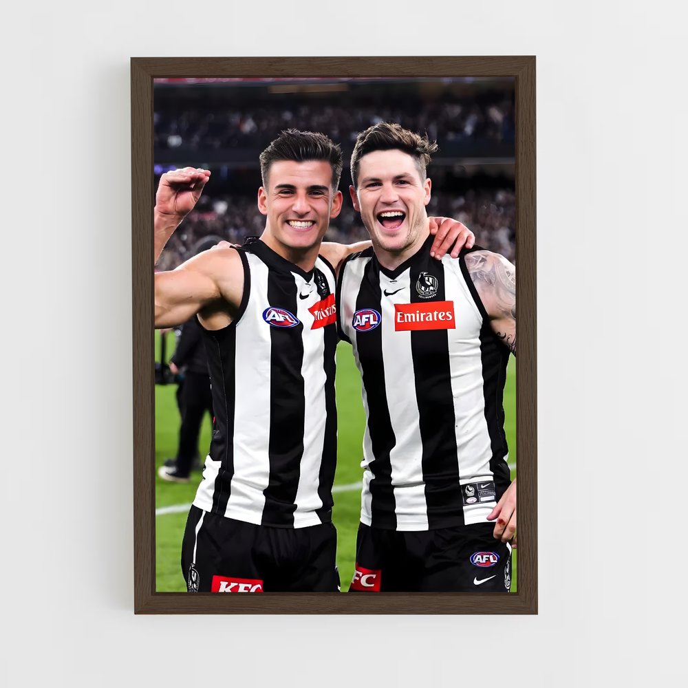 Poster Victoire Magpie – affiche Football australien (vue 5)